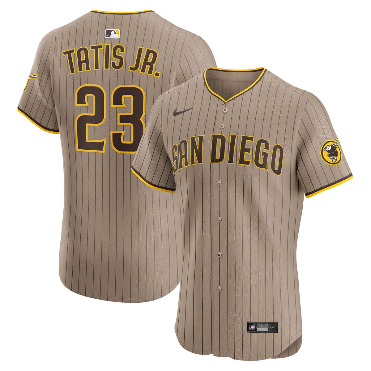 San Diego Padres Fernando Tatis Jr. Nike White Home Elite Jersey