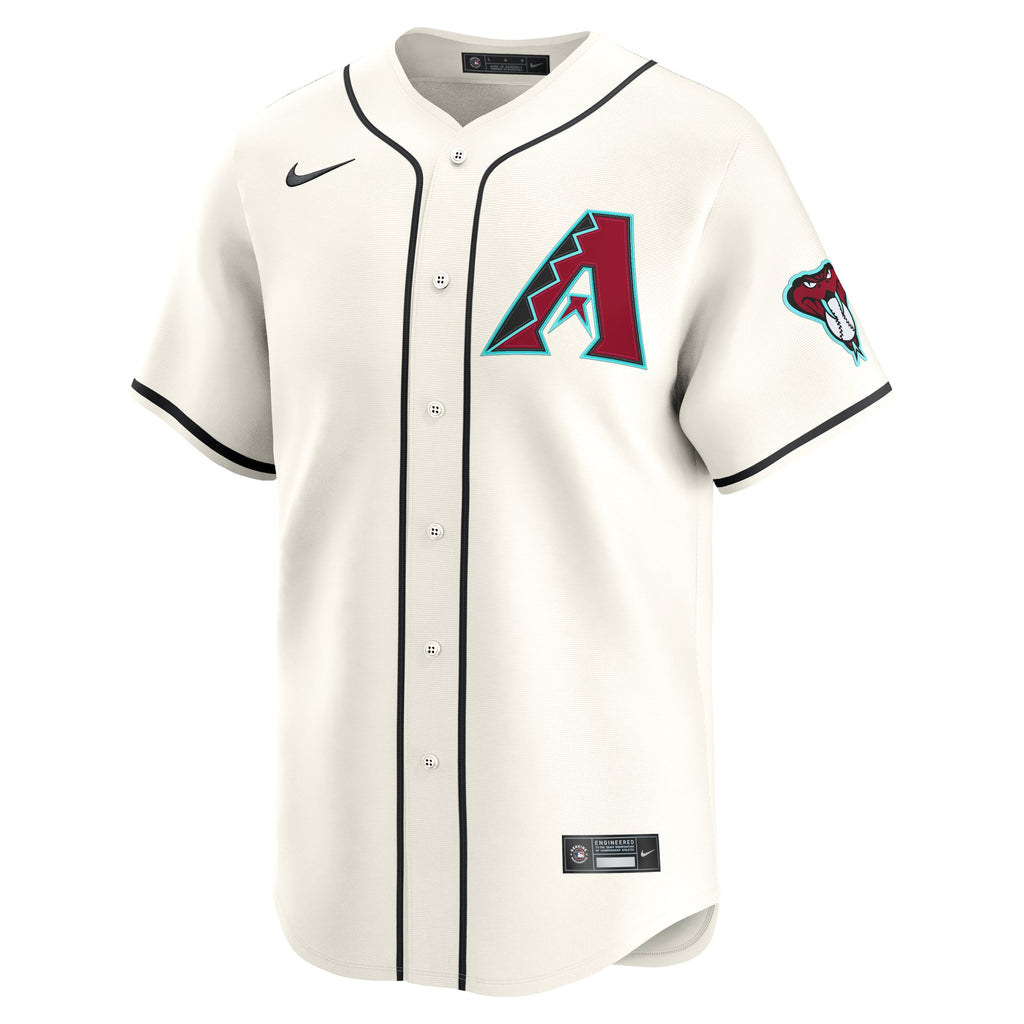 Arizona Diamondbacks Geraldo Perdomo Nike Cream Home Limited Player Jersey
