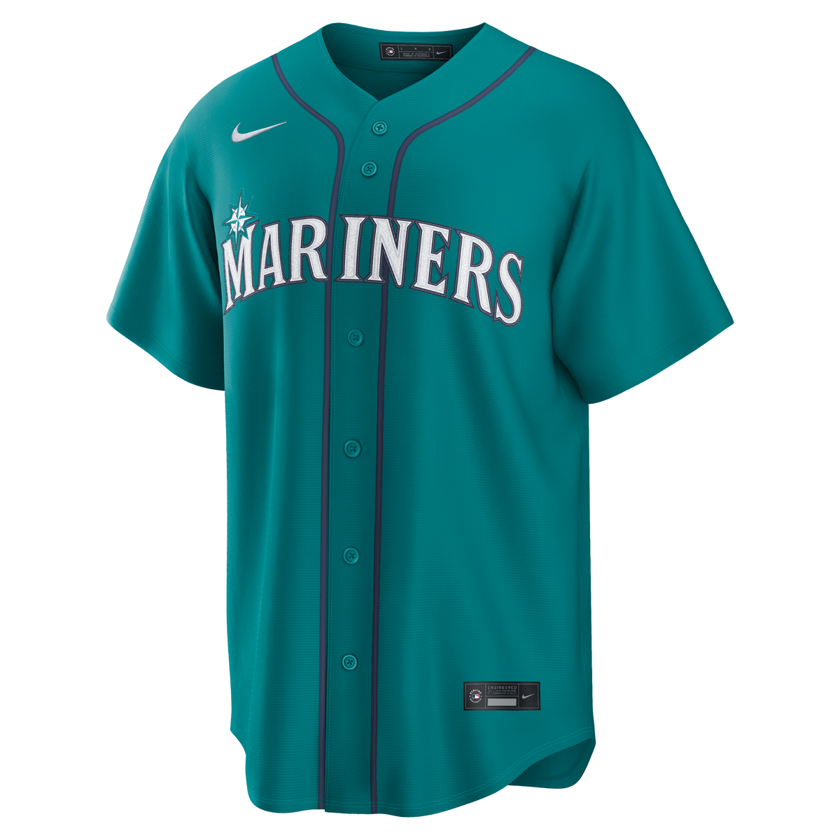 Seattle Mariners Cal Raleigh Nike Navy Road Replica Jersey