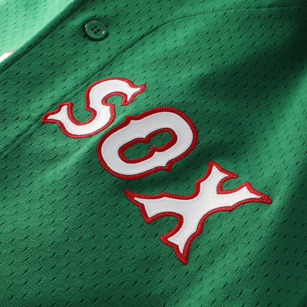 Boston Red Sox David Ortiz Mitchell & Ness Red Cooperstown Collection Mesh Batting Practice Button-Up Jersey