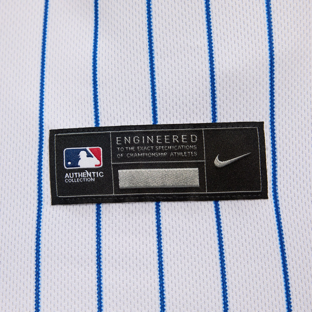 New York Mets Francisco Lindor Nike White Home Authentic Player Jersey