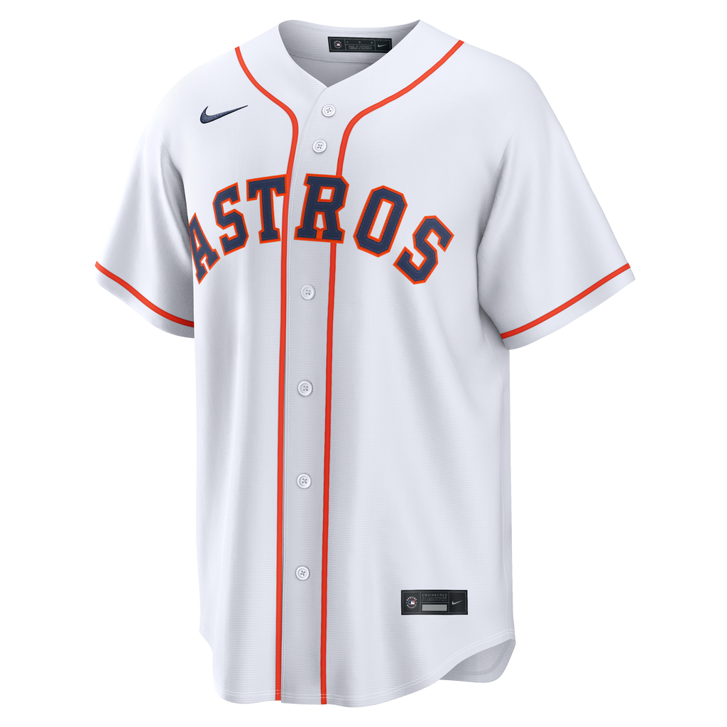 Houston Astros Daulton Varsho Nike White Home Replica Jersey