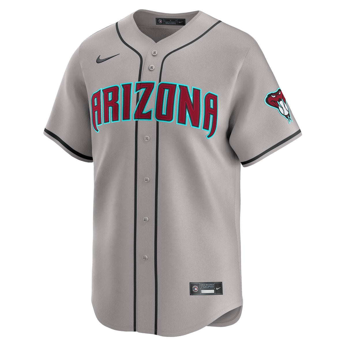 Arizona Diamondbacks Corbin Carroll Nike Gray Road Limited Player Jersey