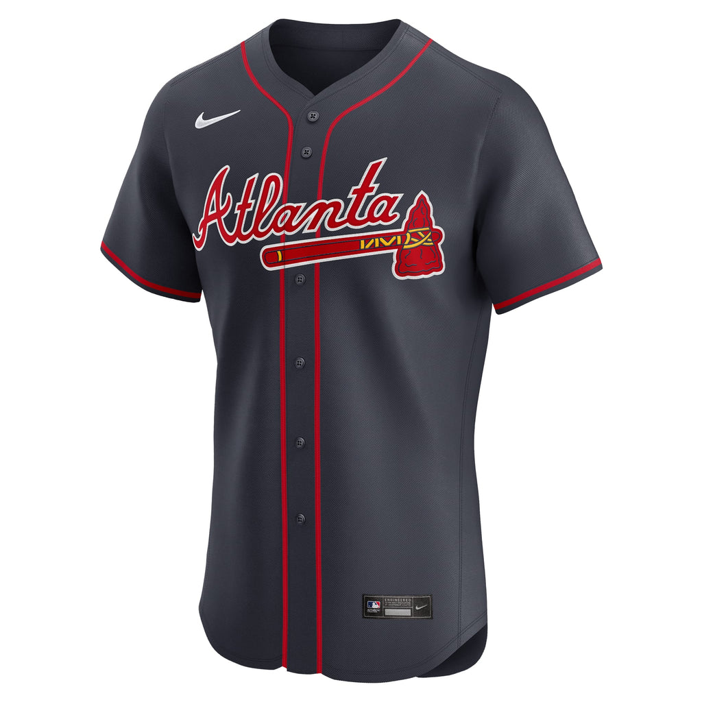 Atlanta Braves Nike White Home Elite Jersey