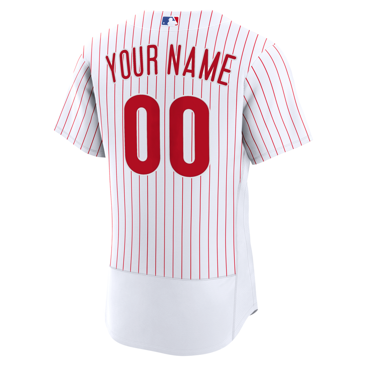 Philadelphia Phillies Nike White Home Authentic Custom Jersey