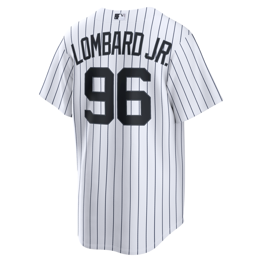 New York Yankees George Lombard Jr. Nike White Home Replica Jersey