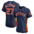 Houston Astros Jose Altuve Nike Navy Alternate 2 Elite Player Jersey