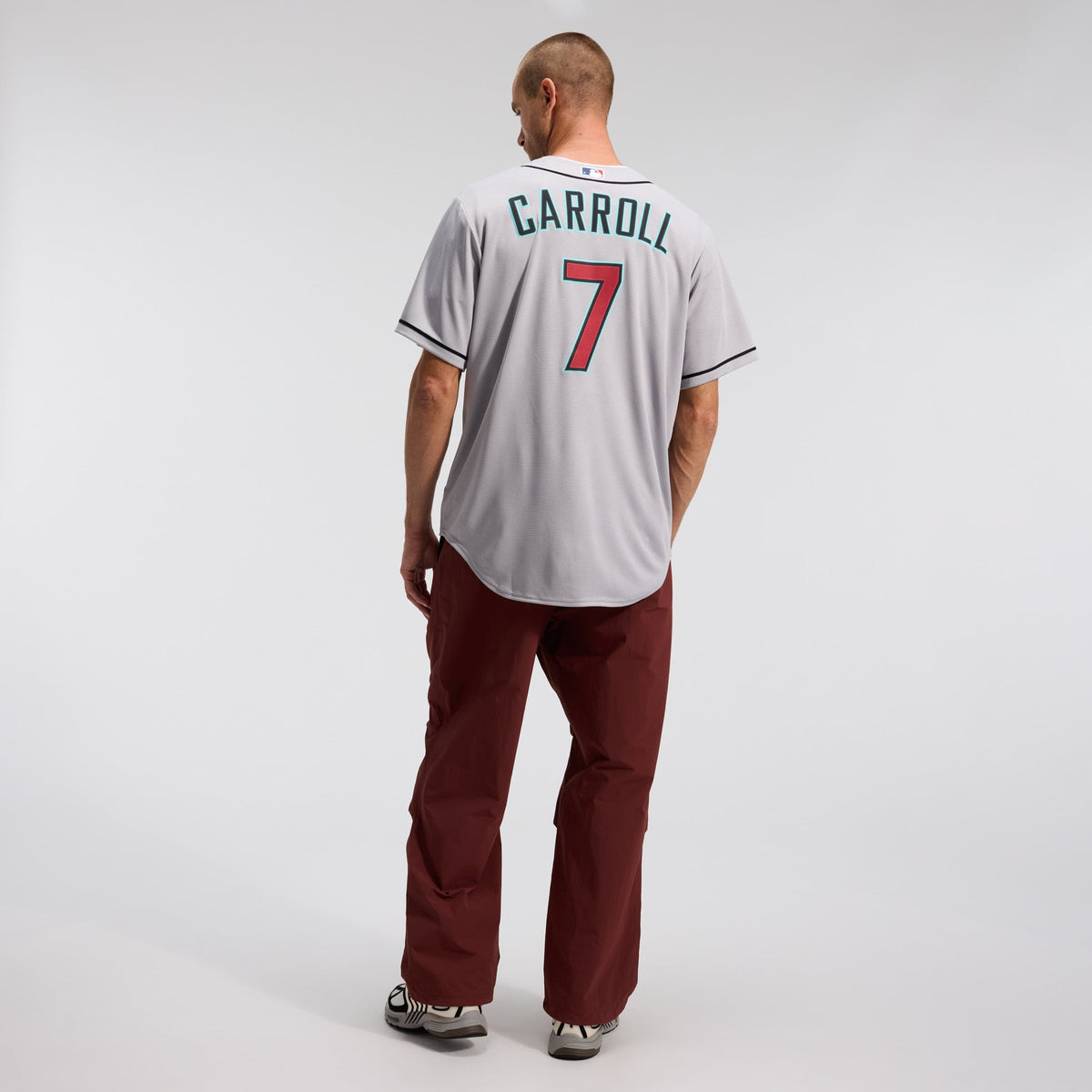 Arizona Diamondbacks Corbin Carroll Nike Crimson Alternate 2 Replica Jersey
