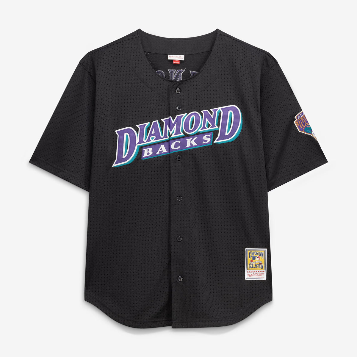 Arizona Diamondbacks Randy Johnson Mitchell & Ness Black Big & Tall Cooperstown Mesh Batting Practice Jersey