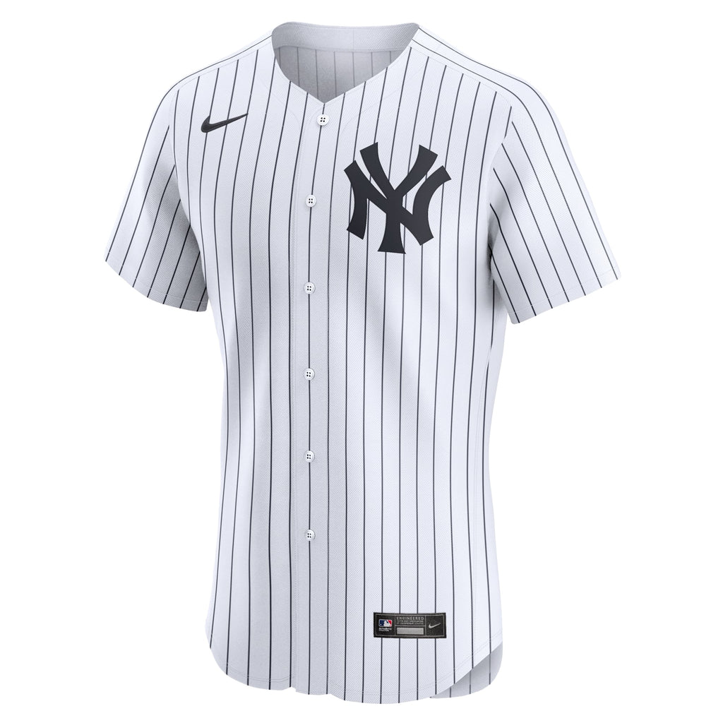 New York Yankees Nike White Home Elite Jersey