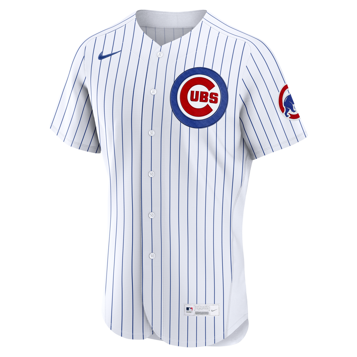 Chicago Cubs Dansby Swanson Nike White Home Authentic Jersey