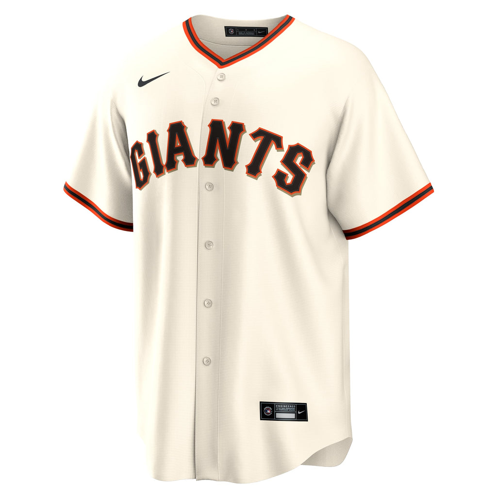 San Francisco Giants Willy Adames Nike Cream Home Replica Jersey