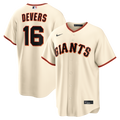 San Francisco Giants Rafael Devers Nike Cream Home Replica Jersey
