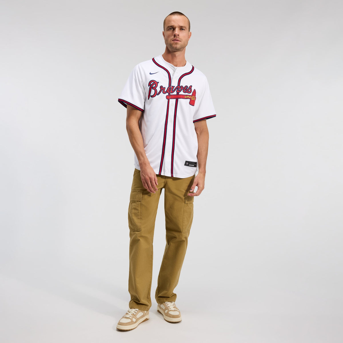 Atlanta Braves Nike Red Alternate Limited Jersey