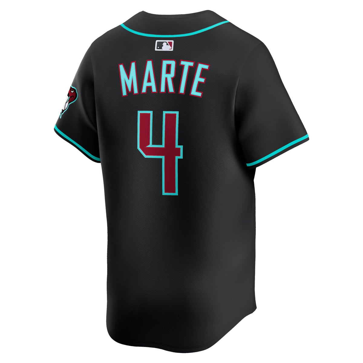 Arizona Diamondbacks Ketel Marte Nike Black Alternate Limited Jersey