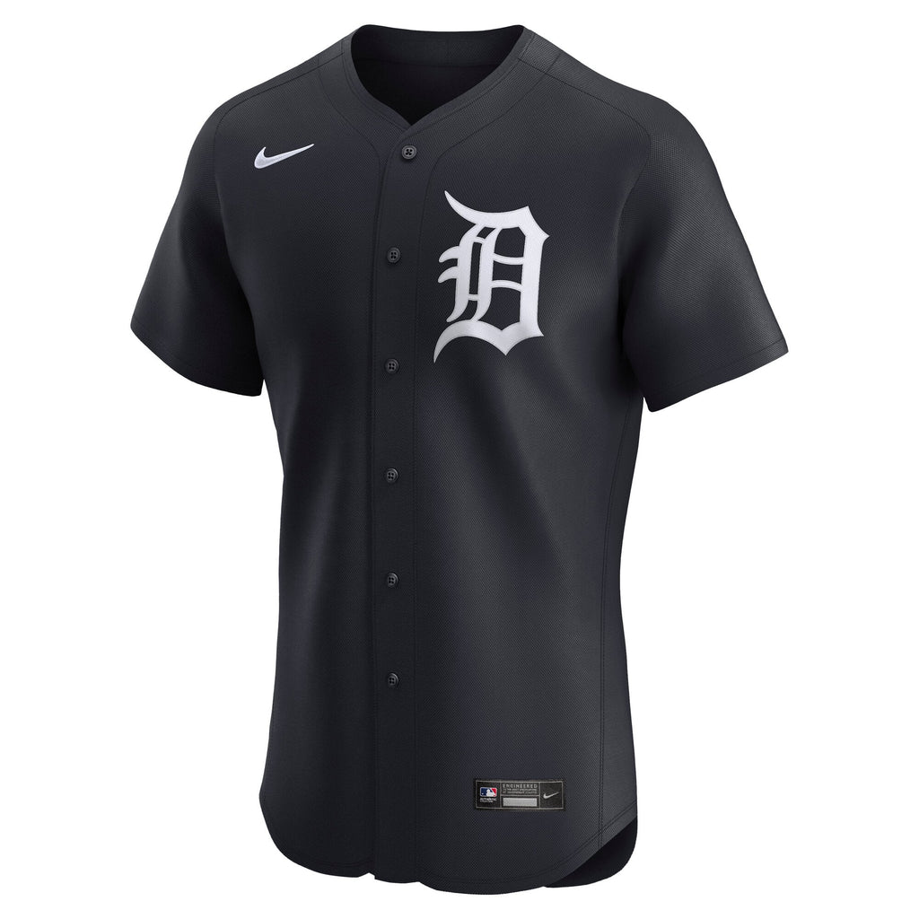 Detroit Tigers Nike White Home Elite Jersey