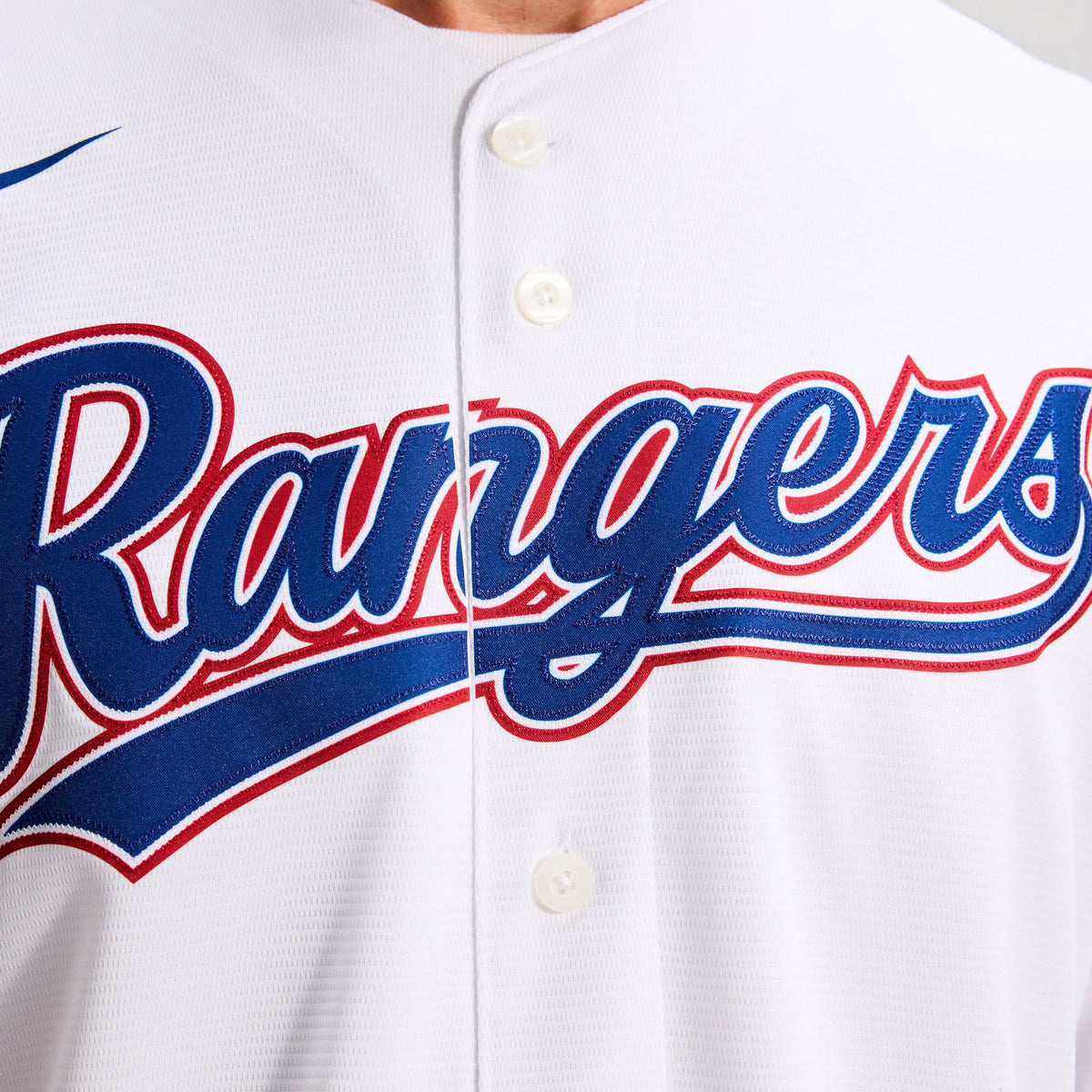 Texas Rangers Nike White Home Replica Team Jersey