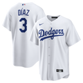 Los Angeles Dodgers Edwin Díaz Nike White Home Replica Jersey