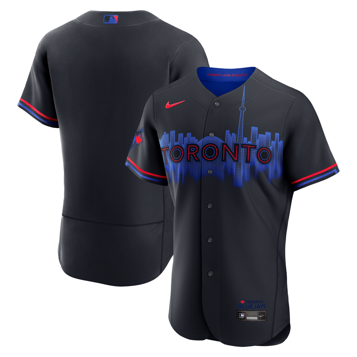 Toronto Blue Jays Nike Navy City Connect Authentic Jersey