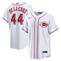 Cincinnati Reds Elly De La Cruz Nike White Home Replica Jersey