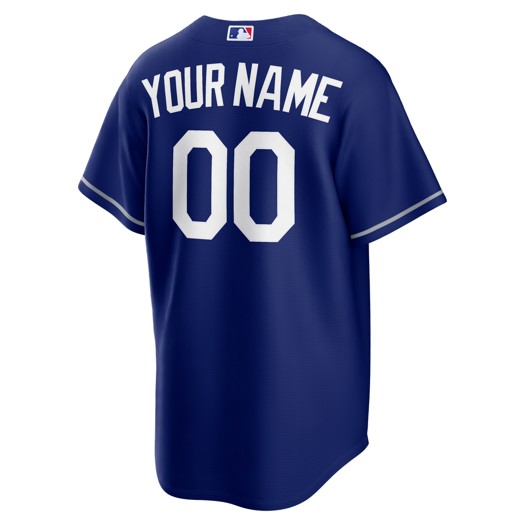 Los Angeles Dodgers Nike White Home Replica Custom Jersey