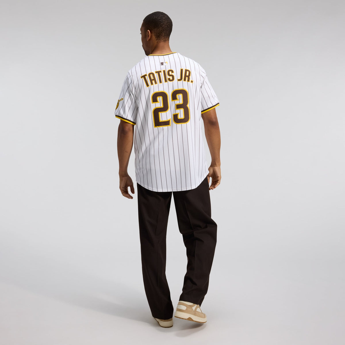 San Diego Padres Fernando Tatis Jr. Nike Brown Road Limited Player Jersey