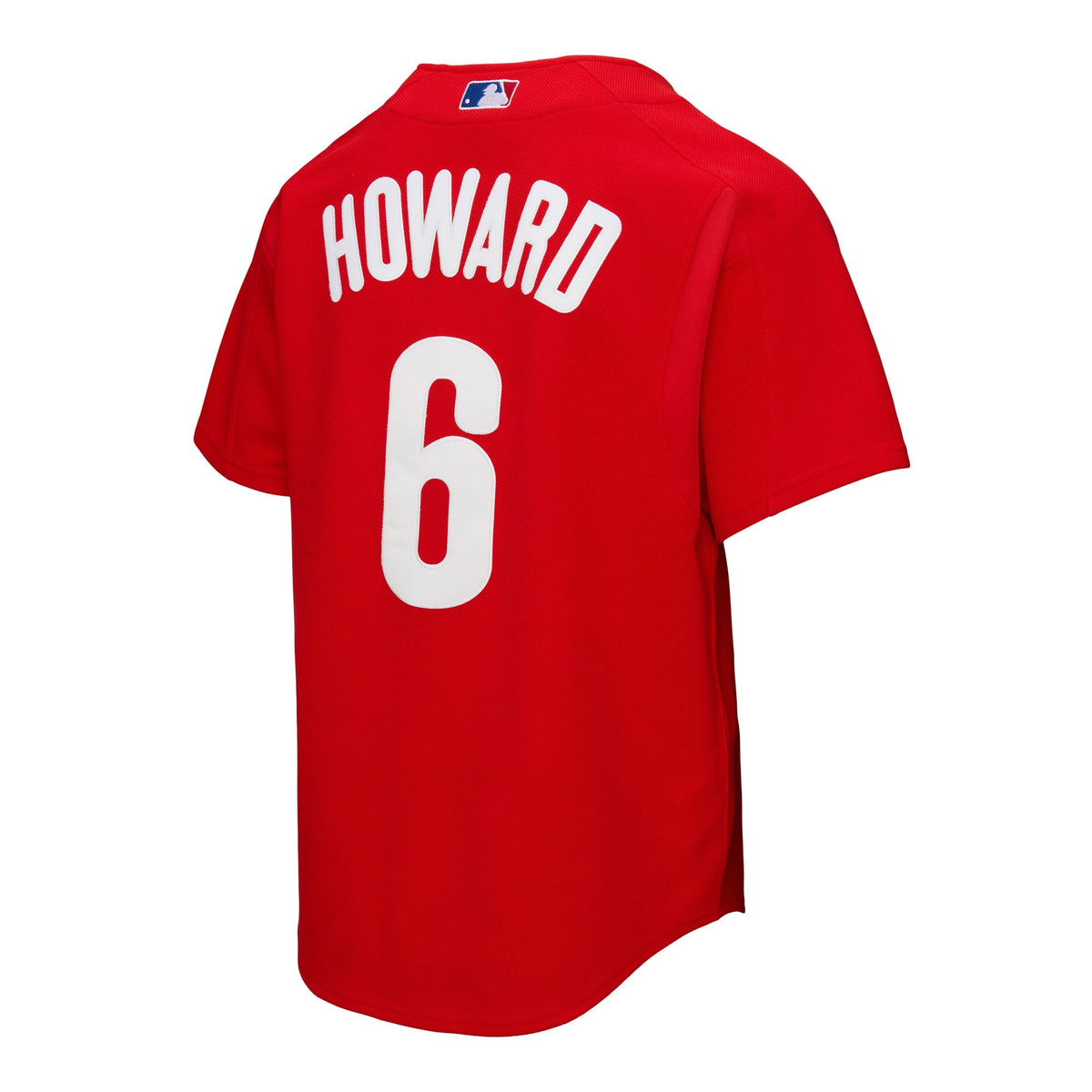 Philadelphia Phillies Ryan Howard Mitchell & Ness Red Big & Tall Cooperstown Mesh Batting Practice Jersey