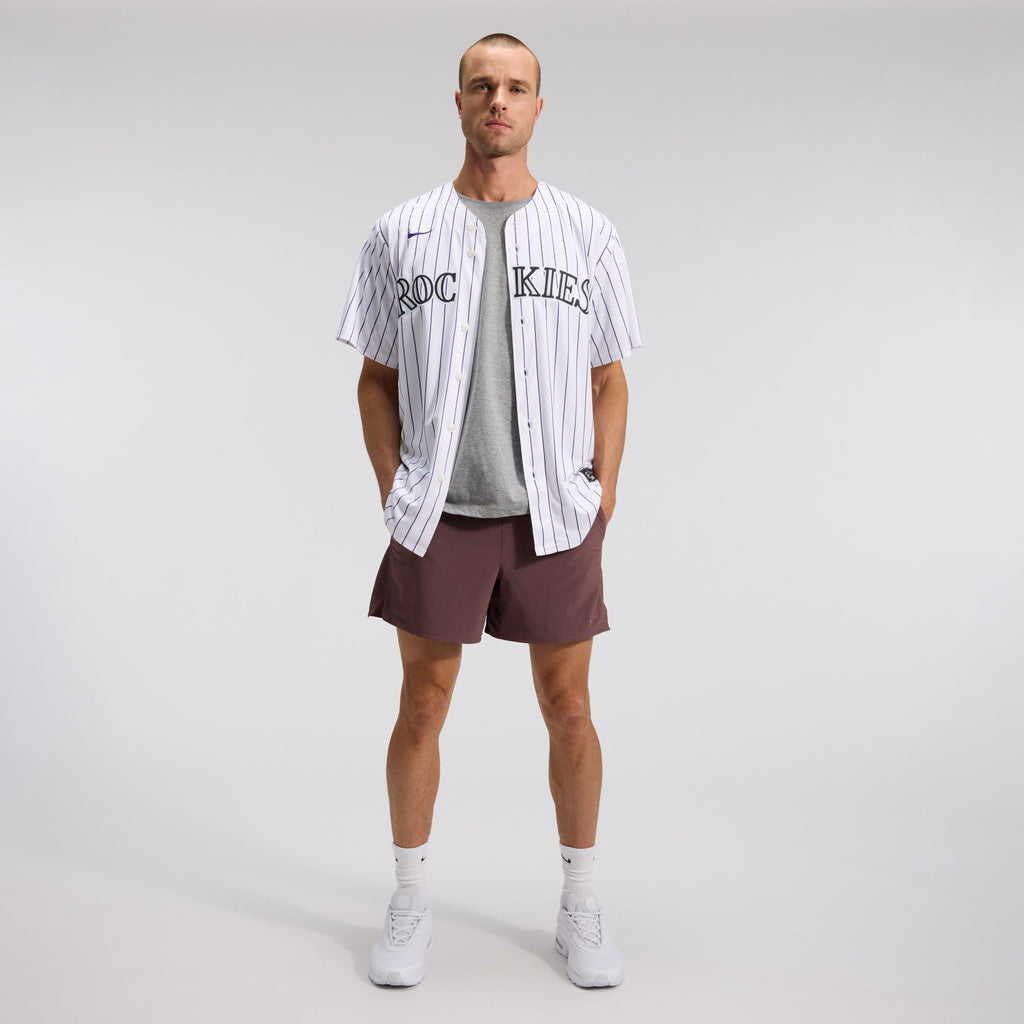 Colorado Rockies Nike Purple Alternate Replica Team Jersey