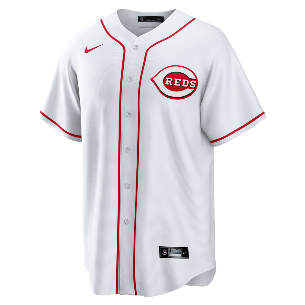 Cincinnati Reds Nike White Home Big & Tall Replica Jersey