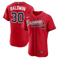 Atlanta Braves Drake Baldwin Nike Red MLB Awards Authentic Jersey