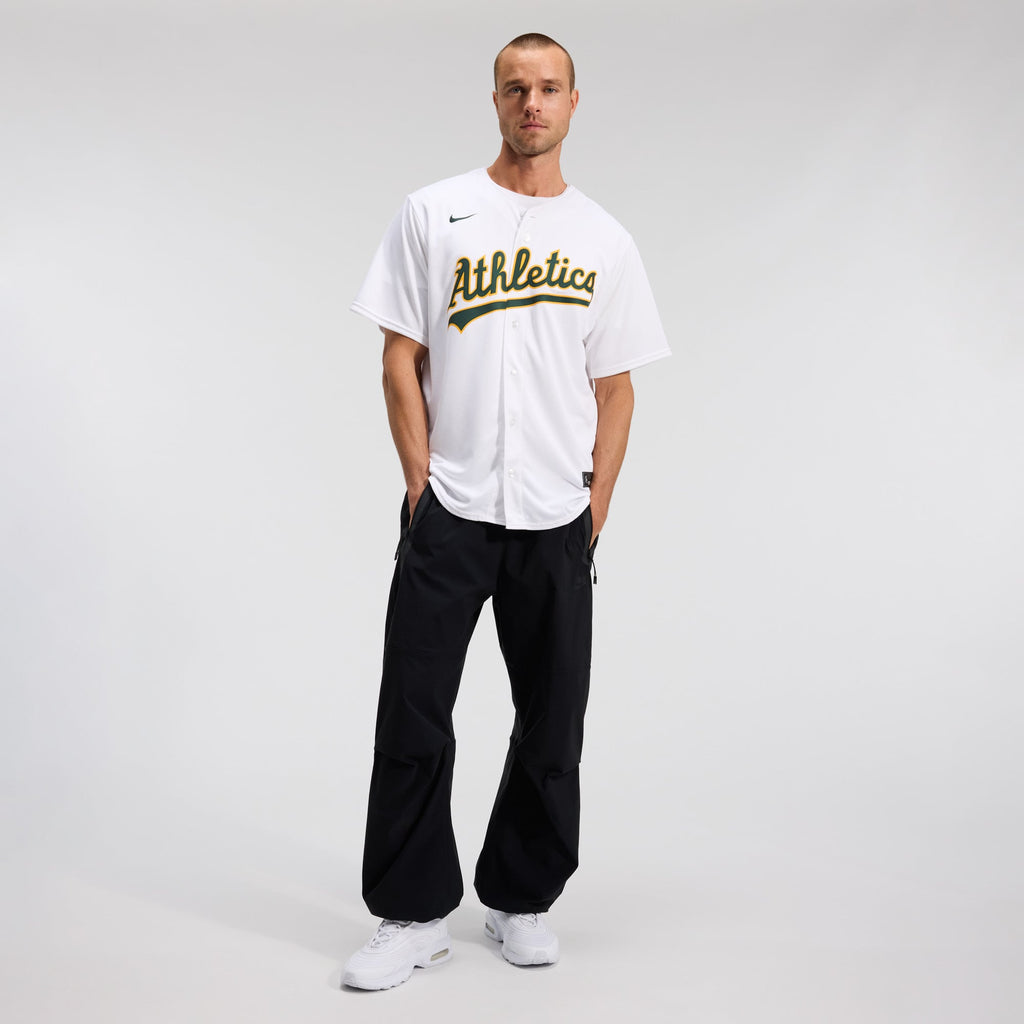 Athletics Nike White Home Replica Team Jersey