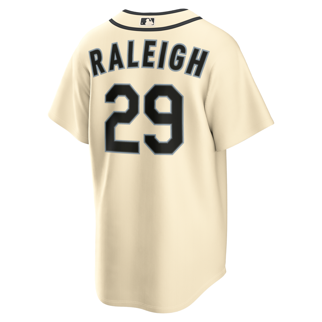 Seattle Mariners Cal Raleigh Nike Teal Alternate Replica Jersey