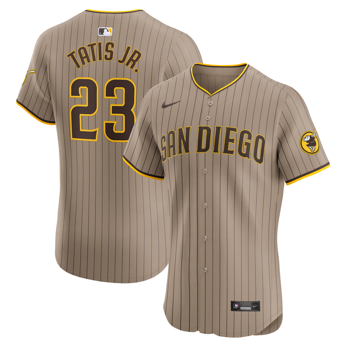 San Diego Padres Fernando Tatis Jr. Nike White Home Elite Jersey