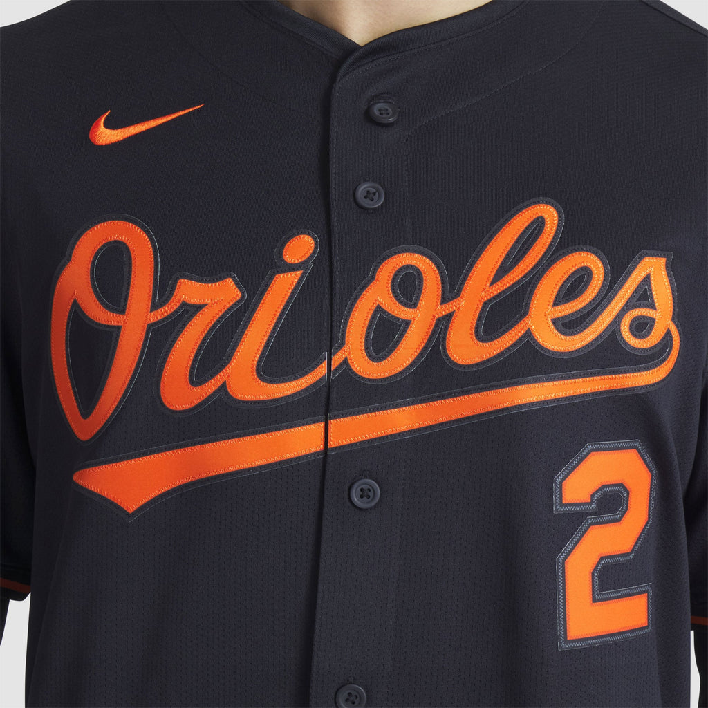 Baltimore Orioles Gunnar Henderson Nike Black Alternate Limited Player Jersey