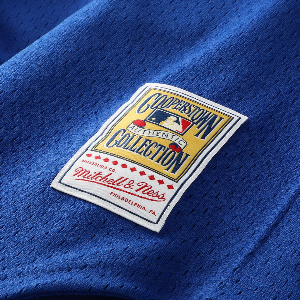 Seattle Mariners Mitchell & Ness Navy Big & Tall Cooperstown Collection Mesh Batting Practice Jersey