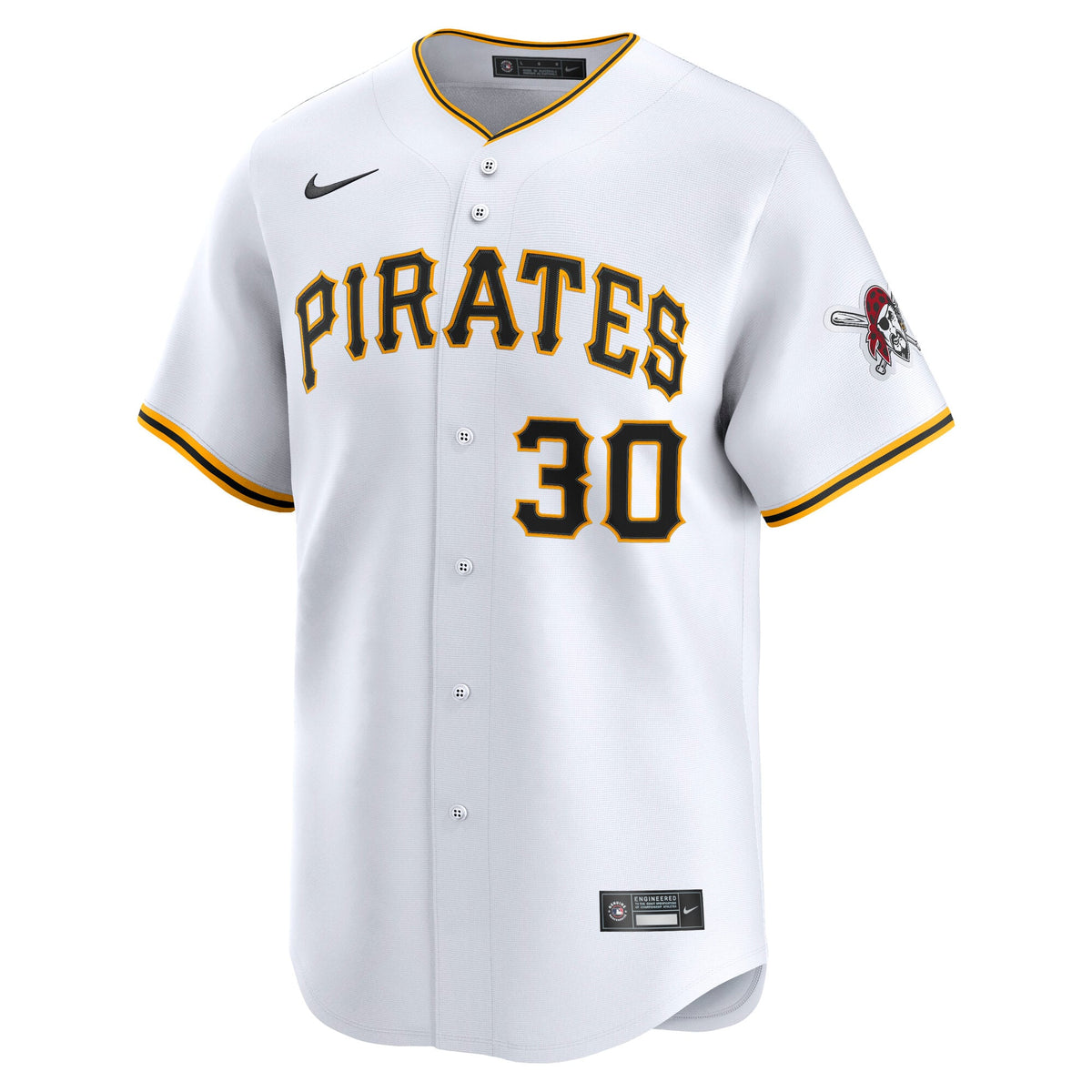 Pittsburgh Pirates Paul Skenes Nike Gray Road Limited Player Jersey