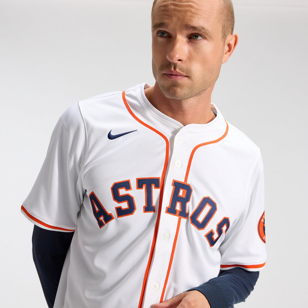 Houston Astros Nike White Home Limited Jersey