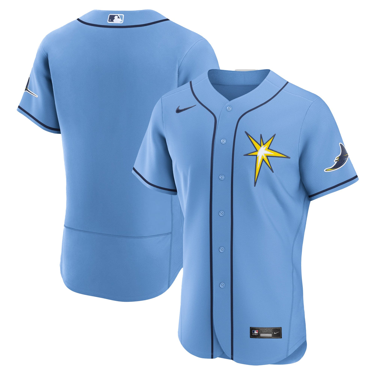 Tampa Bay Rays Nike White Home Authentic Jersey