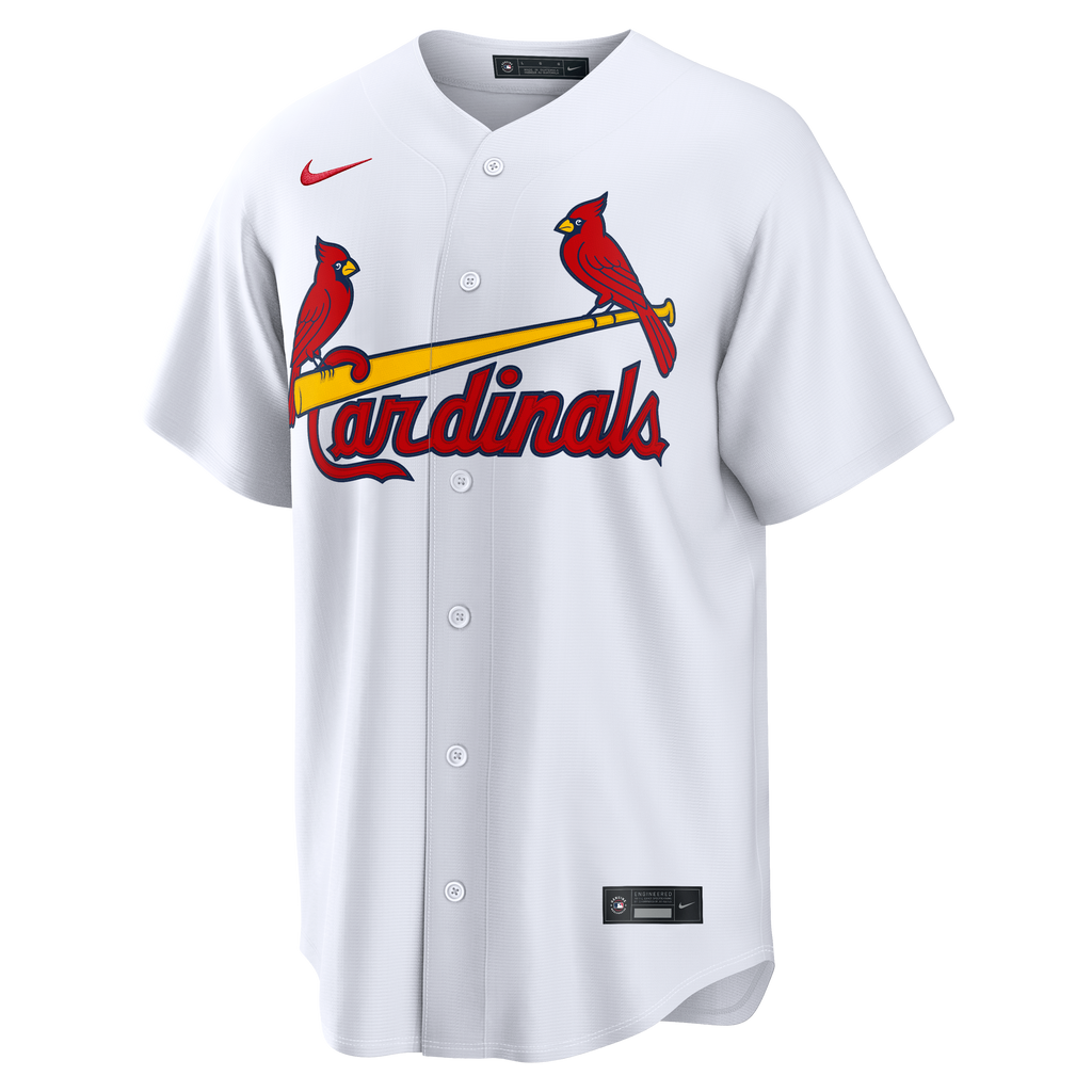 St. Louis Cardinals Alec Burleson Nike White Home Replica Jersey