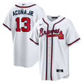Atlanta Braves Ronald Acuna Jr. Nike White Home Replica Player Name Jersey