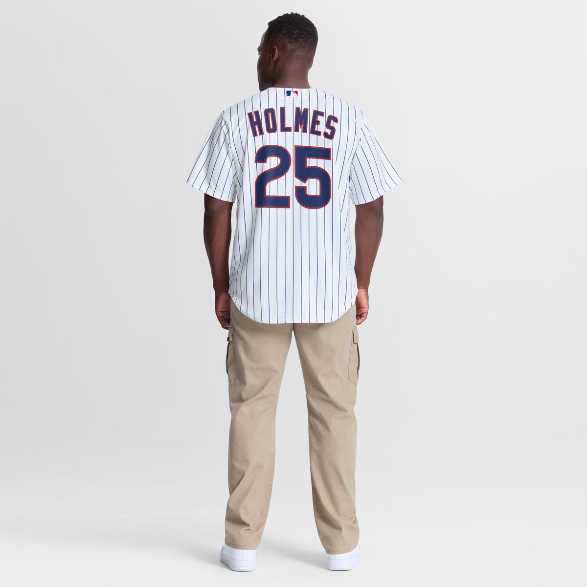 Chicago Cubs Clay Holmes Nike White Home Replica Jersey