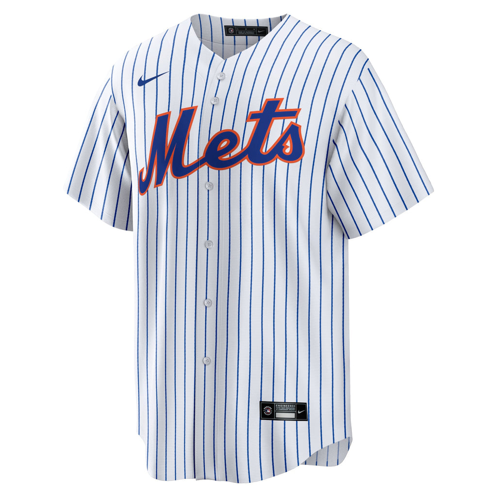 New York Mets Francisco Alvarez Nike White Replica Player Jersey