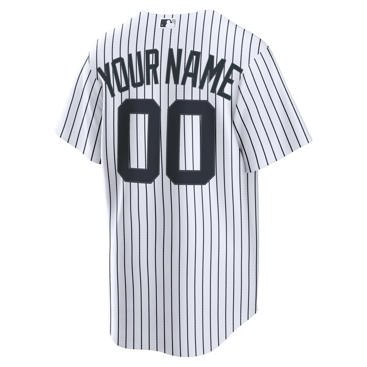 New York Yankees Nike White Home Stadium Custom Jersey