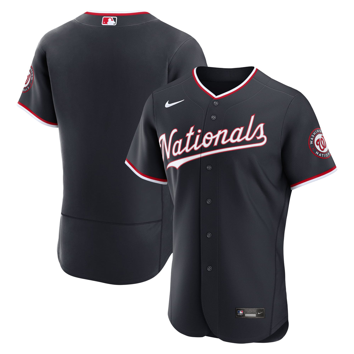 Washington Nationals Nike White Home Authentic Jersey