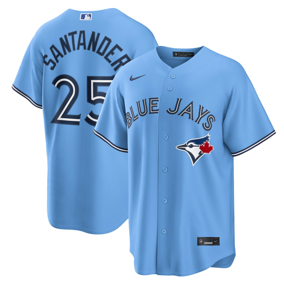 Toronto Blue Jays Anthony Santander Nike Gray Road Replica Jersey
