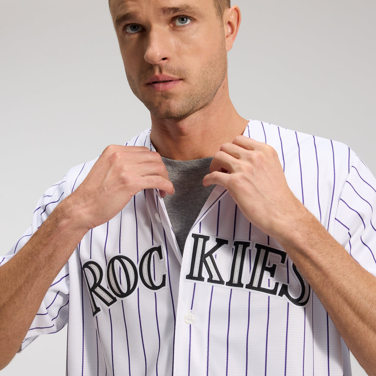 Colorado Rockies Nike Purple Alternate Replica Team Jersey