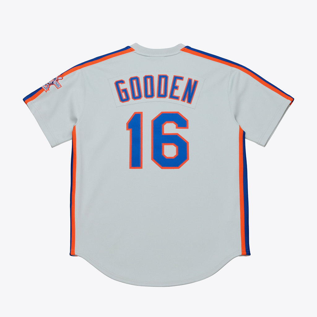 New York Mets Dwight Gooden Mitchell & Ness White 1986 Authentic Jersey