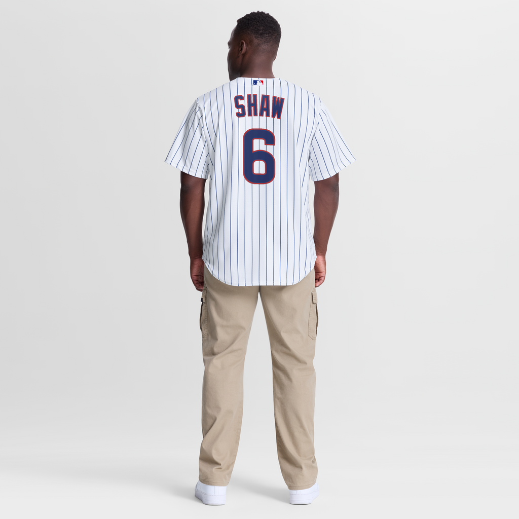 Chicago Cubs Matt Shaw Nike White Home Replica Jersey
