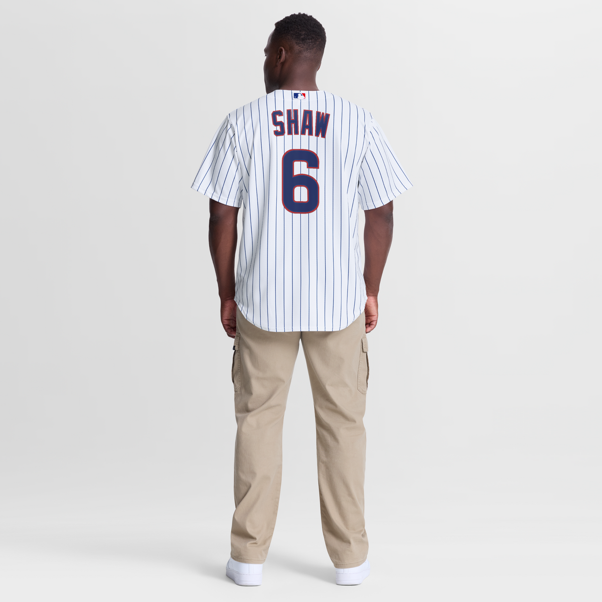 Chicago Cubs Matt Shaw Nike White Home Replica Jersey