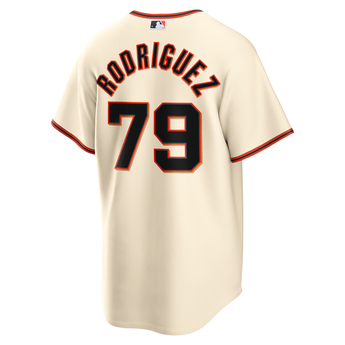 San Francisco Giants Jesus Rodriguez Nike Cream Home Replica Jersey